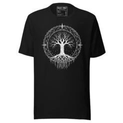 Eternal Growth Tee -Rogue & Wolf Shop unisex staple t shirt black front 651fb096b40ba
