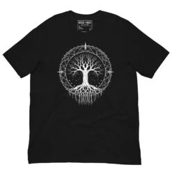 Eternal Growth Tee -Rogue & Wolf Shop unisex staple t shirt black front 651fb096b4c35