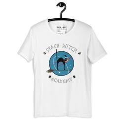 Space Witch Academy Tee 15 Space Witch Academy Tee -Rogue & Wolf Shop unisex staple t shirt white front 653217fca2a00