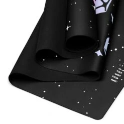 Divination Crystals Yoga Mat -Rogue & Wolf Shop yoga mat white front 6538b562809f8